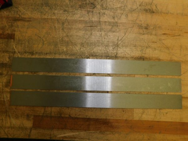 Pro-Grade Low Carbon Steel Rectangular Bar 3 Pack 2' L x 2″W x 1/16″T 70000168