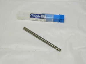 GWS 1/4" Mill Diameter 3 Flute Solid Carbide Square End Mill 101026