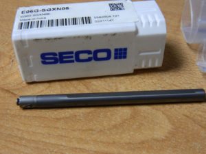 SECO 8mm Min Bore, Right Hand E-SGXN Indexable Boring Bar