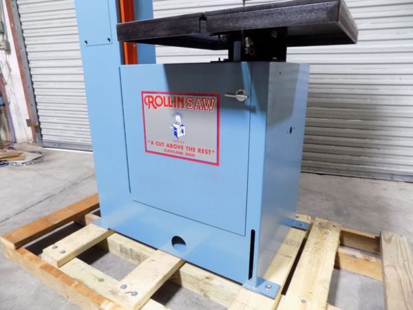 Roll-In Saw Journeyman Vertical Bandsaw 13" x 20" Capacity 220v 3 Phase JE1320