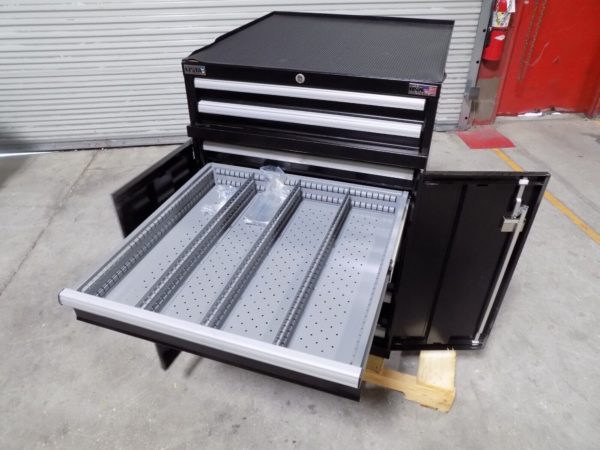 Lista Modular Storage Cabinet for 40 Taper CNC Tools 7 Drawer 39" x 28" x 29"