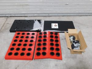 Huot ToolScoot CNC Tool Cart 50 Taper Size 13950