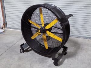 Big Ass Fans 48" Sidekick Portable Barrel Fan 15000 CFM 120v 7.5 Amp Damaged