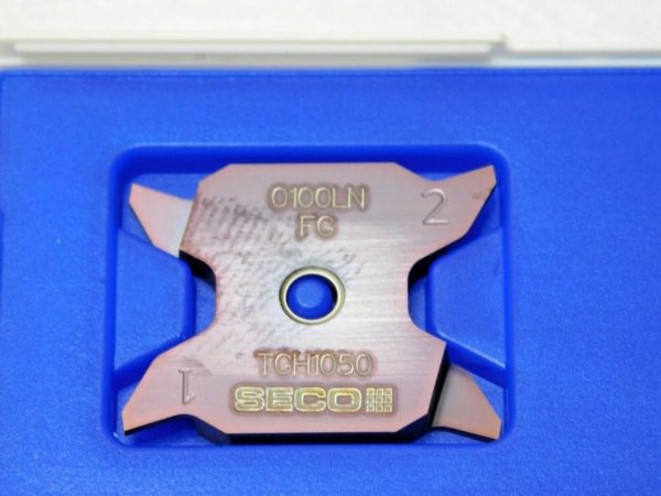 Seco Carbide Grooving Inserts X4GK2503005-0100LN-FG Grade TGH1050 43367