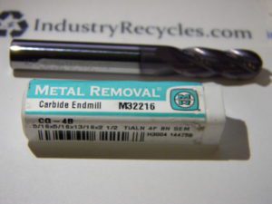 Metal Removal M32216 Ball Single End Mill 5/16 X 13/16 4FL MR GP