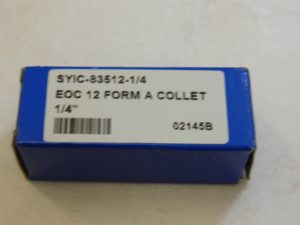 TECHNIKS 1/4" Collet, EOC 12 Form A SYIC-83512-1/4