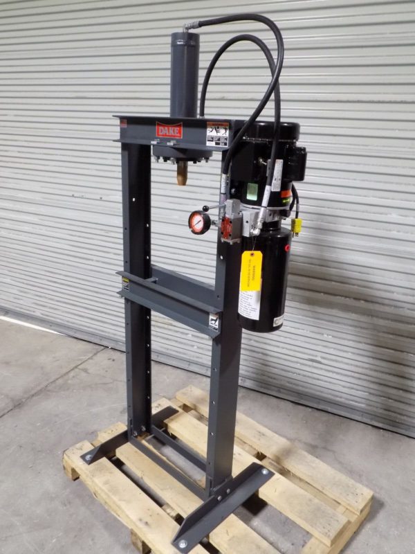 Dake 10DA Dura-Press 10 Ton Electric Hydraulic H-Frame Shop Press 110v 909205