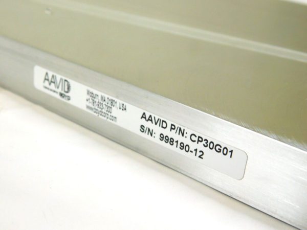 Lytron Aluminum Tube Cold Plate 9/16"-18UNF-3B x 11"L x 3/4"T x 7.8"H CP30G01