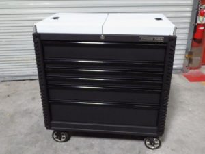 Extreme Tools Deluxe Slide Top Mobile Storage Cabinet 6 Drawer 43" x 41" x 25"