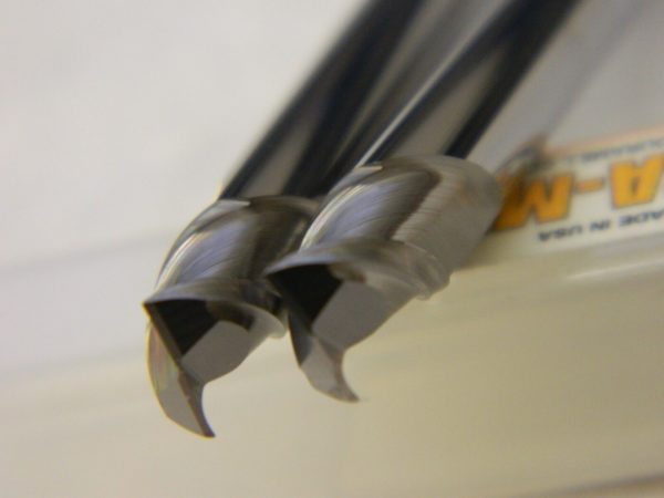 Dura-Mill carbide end mill lot of 2 AC-S-20250 82498