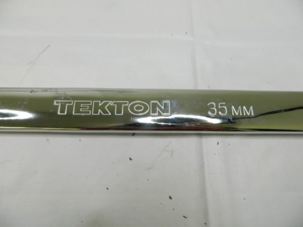 TEKTON Combination Wrench: Chrome, Chrome-Plated WCB24035