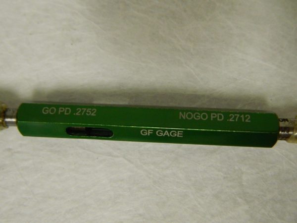 GF Gage Go/No Go Truncated Taperlock Thread Gage 5/16-18 #S0312182AS