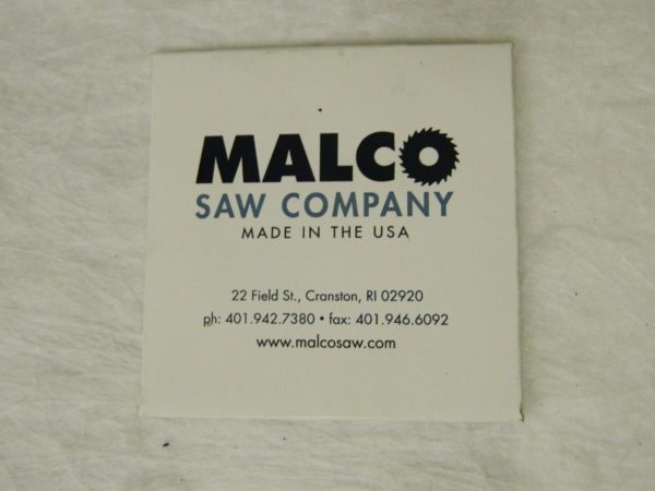 Malco Jeweler's Saw 3" Dia. x 0.01" Thick x 1" Arbor Hole 280T #JS301010000