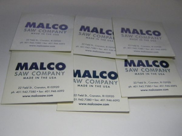 Malco 1" x 0.018"x 1/4" 76 Teeth HSS Jeweler's Saws Qty 6 JS101814000