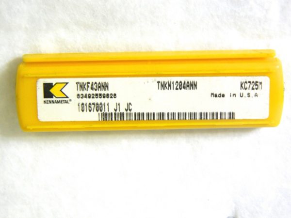 Kennametal Carbide Milling Inserts TNKF43ANN Grade-KC725M Box of 5