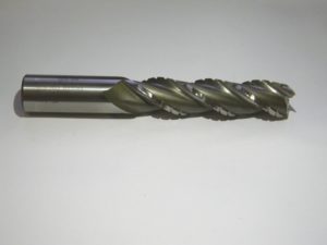 Brubaker Tool 3/4" x 3/4" x 3" x 5-1/4" 3F HSS M7 CC End Mill 89946