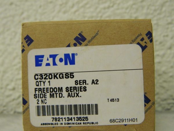 Eaton Cutler-Hammer Starter Auxiliary Contact C320KGS5