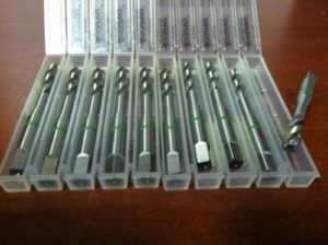 Accupro 1/4"-28 H3 3F UNF HSSE 6.48mm x 12mm x 65mm Green Band SF Taps 8715755