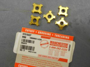 Manchester Cutting 570-15437 M50 Threading Inserts TiN