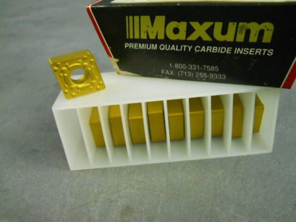 Maxum CNMO 543A Carbide Inserts Box of 10 Inserts