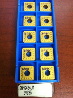 Valenite SNMG120416LM SNMG434LM SV235 Indexable Carbide Turning Inserts Qty. 10