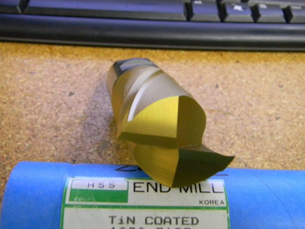 Professional 10803483 Tin 2f 1-1/4" x 1-1/2" x 4-1/8" Center Cut End Mill Qty. 1