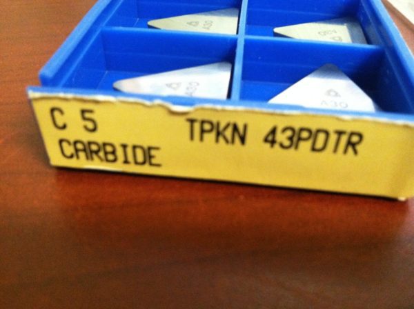 Korloy TPKN2204PDTR TPKN43PDTR A30 Indexable Carbide Milling Inserts QTY 10