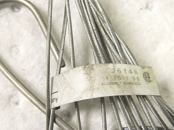 Woodhead Electrical Steel Wire Pulling Grip Offset Eye Split Lace 36146