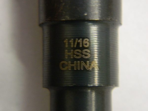 Interstate Silver & Deming Reduced Shank Drill Bit 11/16" HSS Qty. 2 #01340447