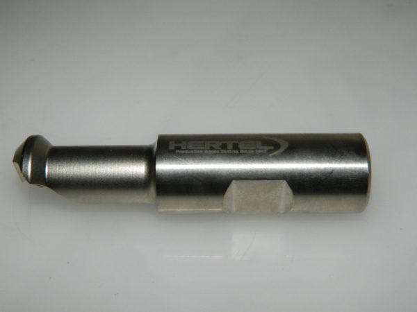 Hertel Indexable End Mill 45° Lead Angle 1/2" Max Cut Dia 0.157" DOC 6004805