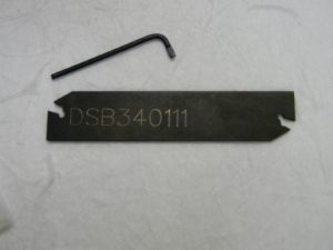 Kennametal Blade OAL Neutral Cut Single End Indexable Cutoff Blade 1263498