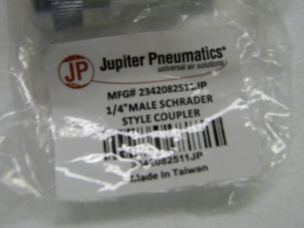 Jupiter Pneumatics 1/4 Male NPT Pneumatic Hose Coupler QTY 5 2342082511JP