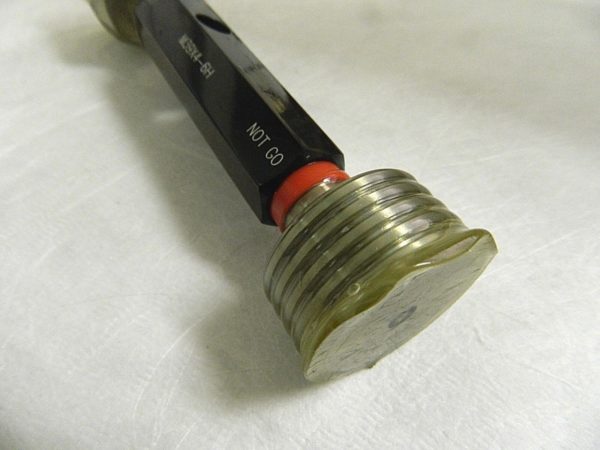 SPI Double End Plug Thread Go/No Go Gage M39x4-6H 34-649-4