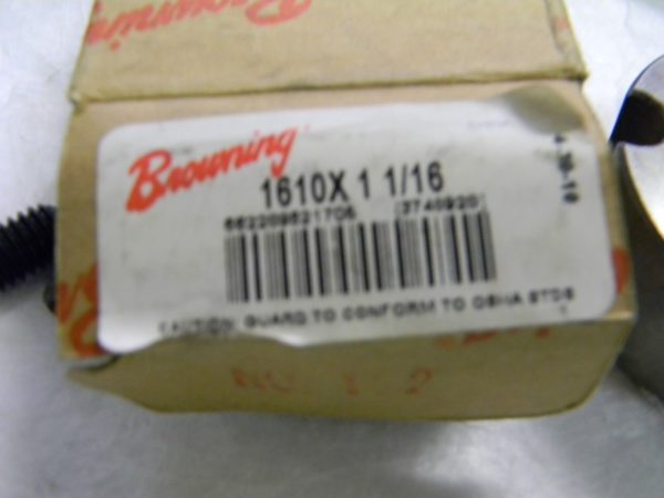 Browning Tapered Lock Sprocket Bushing 1-1/16" Bore 3/8 x 5/8 Thread 3748928