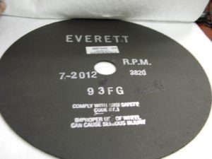 Everett Cut Off Wheel QTY 2 12X.093X1-1/4 GTK7FG