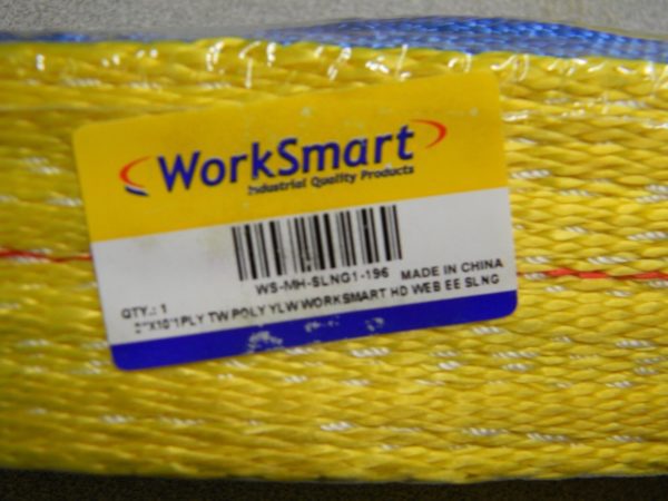 WorkSmart Sling 2"Wx10"L WS-MH-SLNG1-196