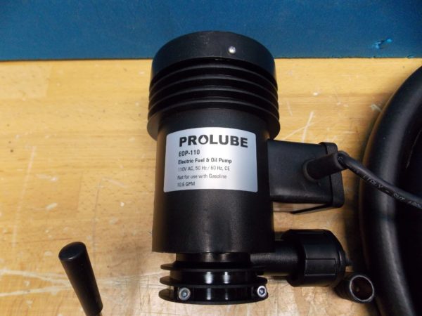Pro-Lube Electric POM Oil Pump 10.5 GPM Flow Rate Model #85062495 REPAIR