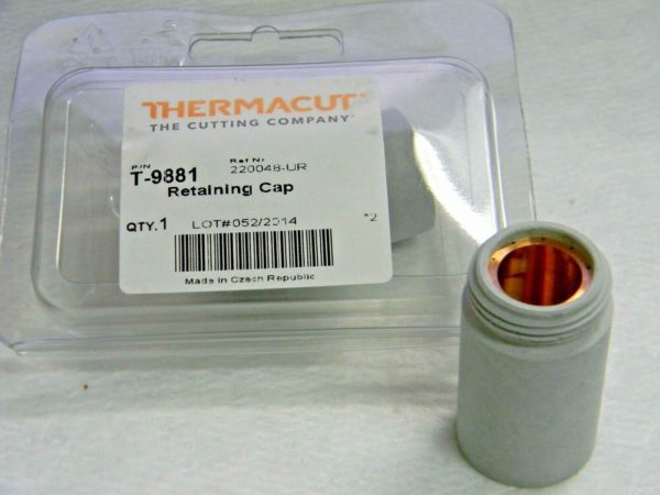 Thermacut Hypertherm Replacement Part 1650 Retaining Cap 220048-UR QTY 5 T-9881