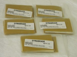 Dynabrade 75 mm x 110 mm x 4H Aluminum Oxide Sanding Sheet QTY 50 93805