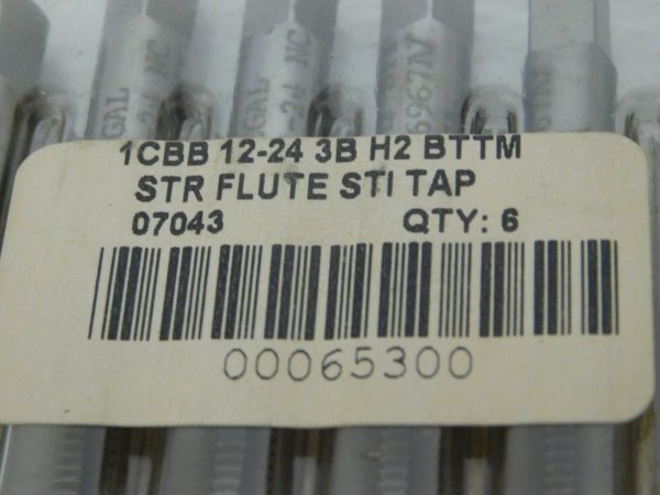 Regal HSS Straight Flute STI Bottom Taps12-24 Thread Class 3B 3Fl Qty-11 1CBB