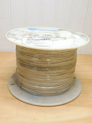 AlphaWire White Hook Up Wire Tinned Copper 1 Strand 20 AWG 3053/1 WH001 188568