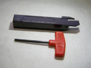Hertel 21mm LH Indexable Cutoff Toolholder HC-E20L0021-12C.24.3 2000471