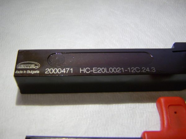 Hertel 21mm LH Indexable Cutoff Toolholder HC-E20L0021-12C.24.3 2000471