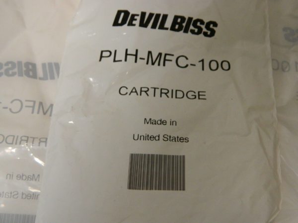 DEVILBISS AUTOMOTIVE REFINISHING PLHMFC100 CARTRIDGE QTY 3 DV240131