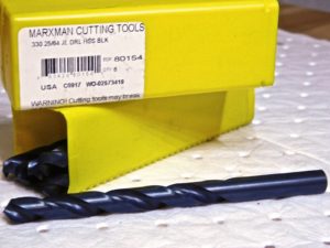 Marxman Cutting Tool HSS Jobber Drill 25/64” Dia 118º 5-1/8"L Qty-6 80154 USA