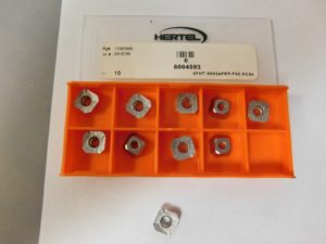 Hertel SFHT0903 FF Grade HC540M Carbide Milling Insert QTY 10 91266502
