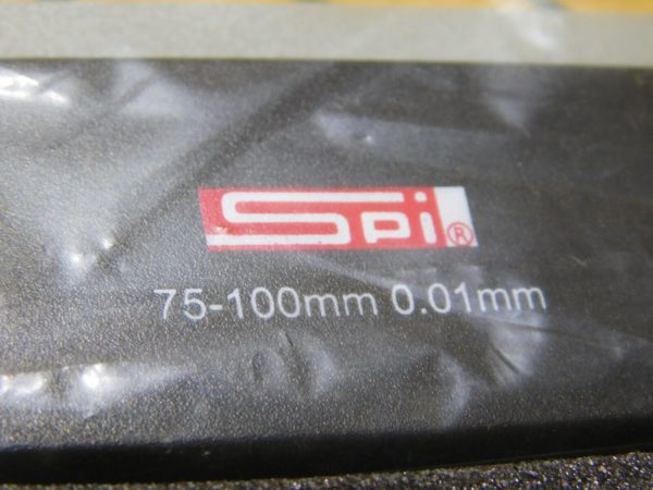 SPI Mechanical Point Micrometer 75mm-100mm Range 0.01mm Graduation 14-073-1
