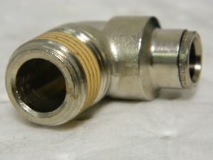 Norgren Nickel Plated Brass Push-to-Connect Male 10mm 1/2 BSPT QTY 5 10-145-1048
