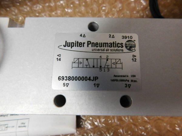 Jupiter 3/8" Port 3/8 Double Solenoid Aluminum Solenoid Valve 84470616