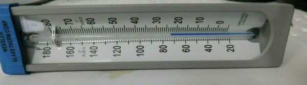 WGTC 20 to 180°F Submarine Thermometer 141GDFS / W3B3